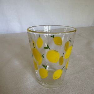Waterglas citroen