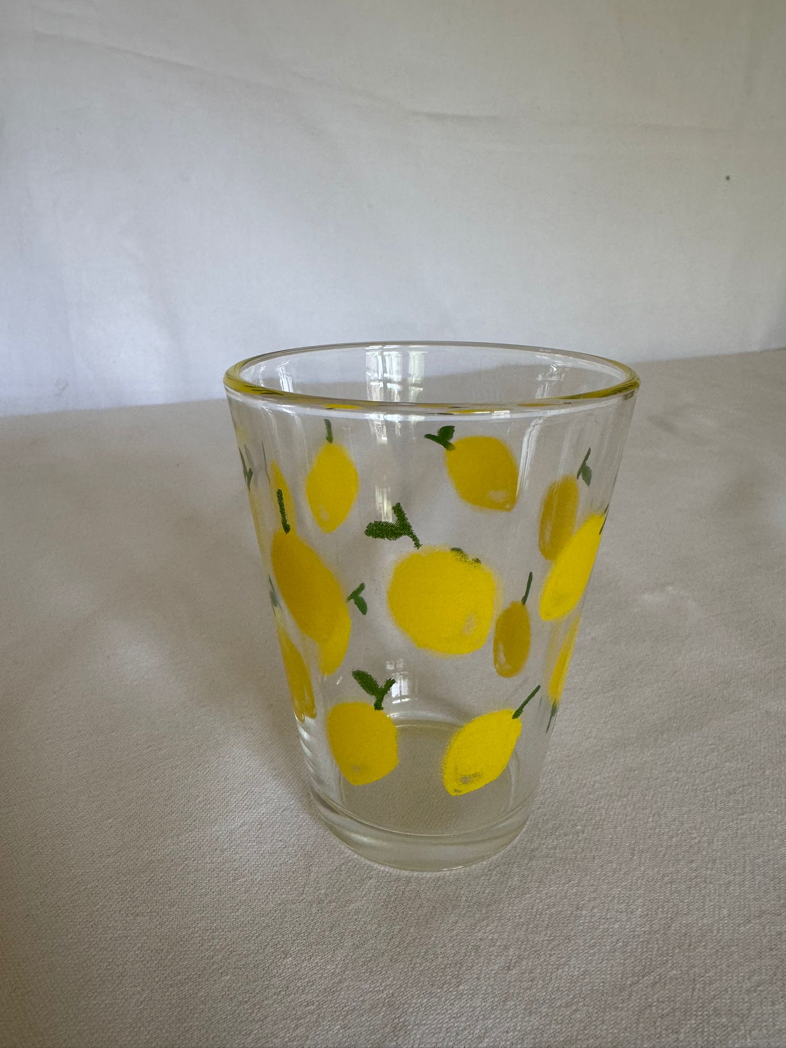 Waterglas citroen