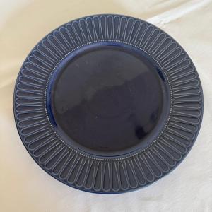 Dinerbord blauw deluxe groot