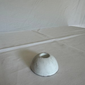 Kandelaar rond wit
