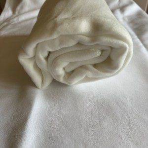 Fleece deken wit