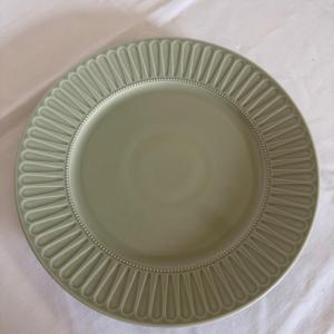 Dinerbord groen deluxe groot