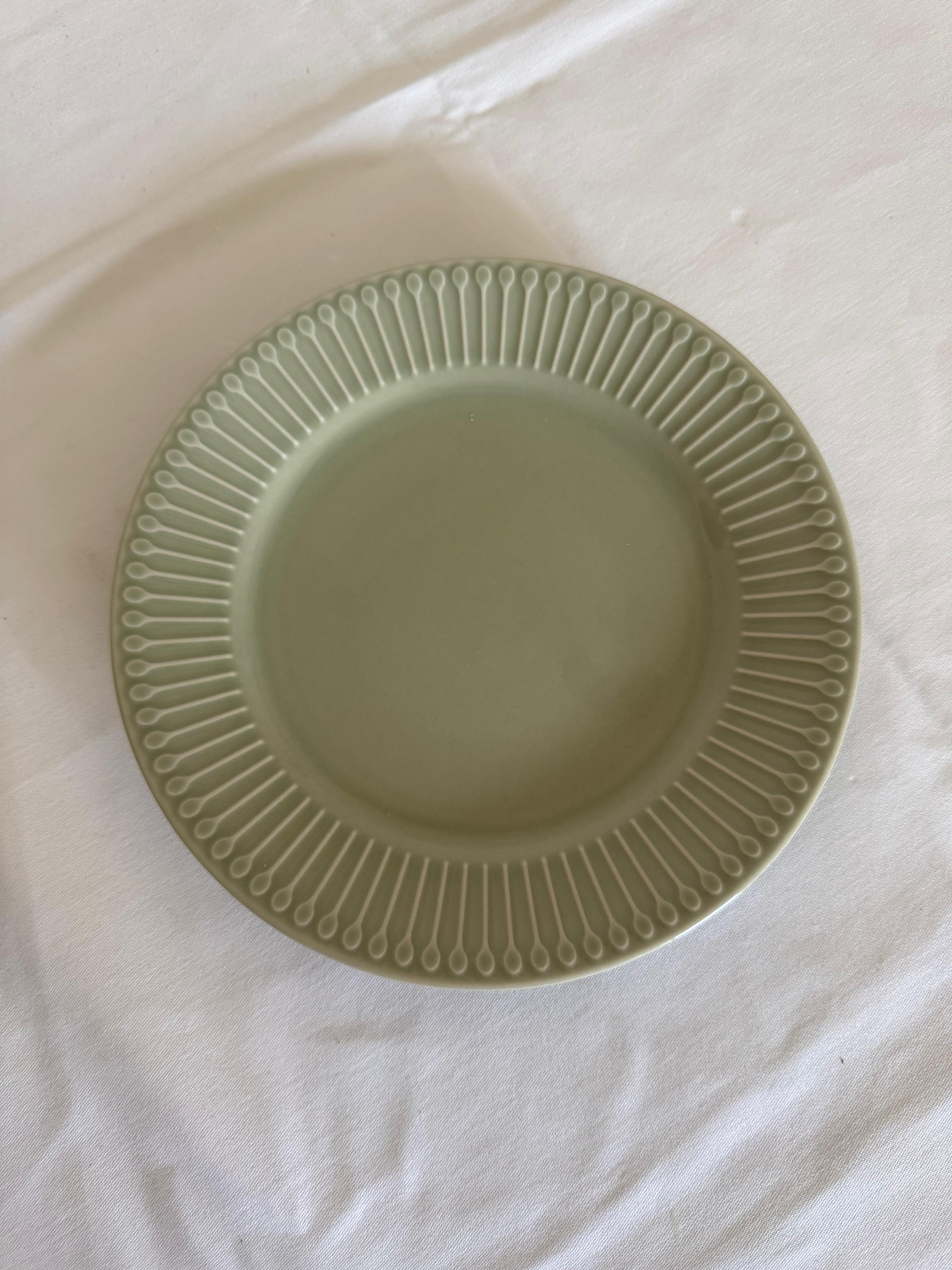 Dinerbord groen deluxe klein