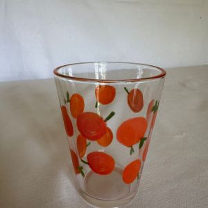 Waterglas sinaasappel