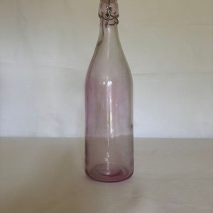 Waterfles licht roze