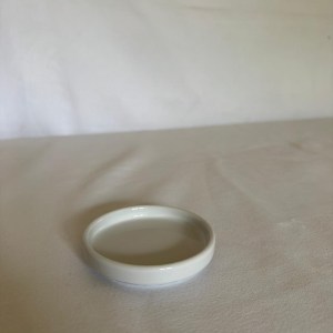 Kaarsenonderzetter wit klein