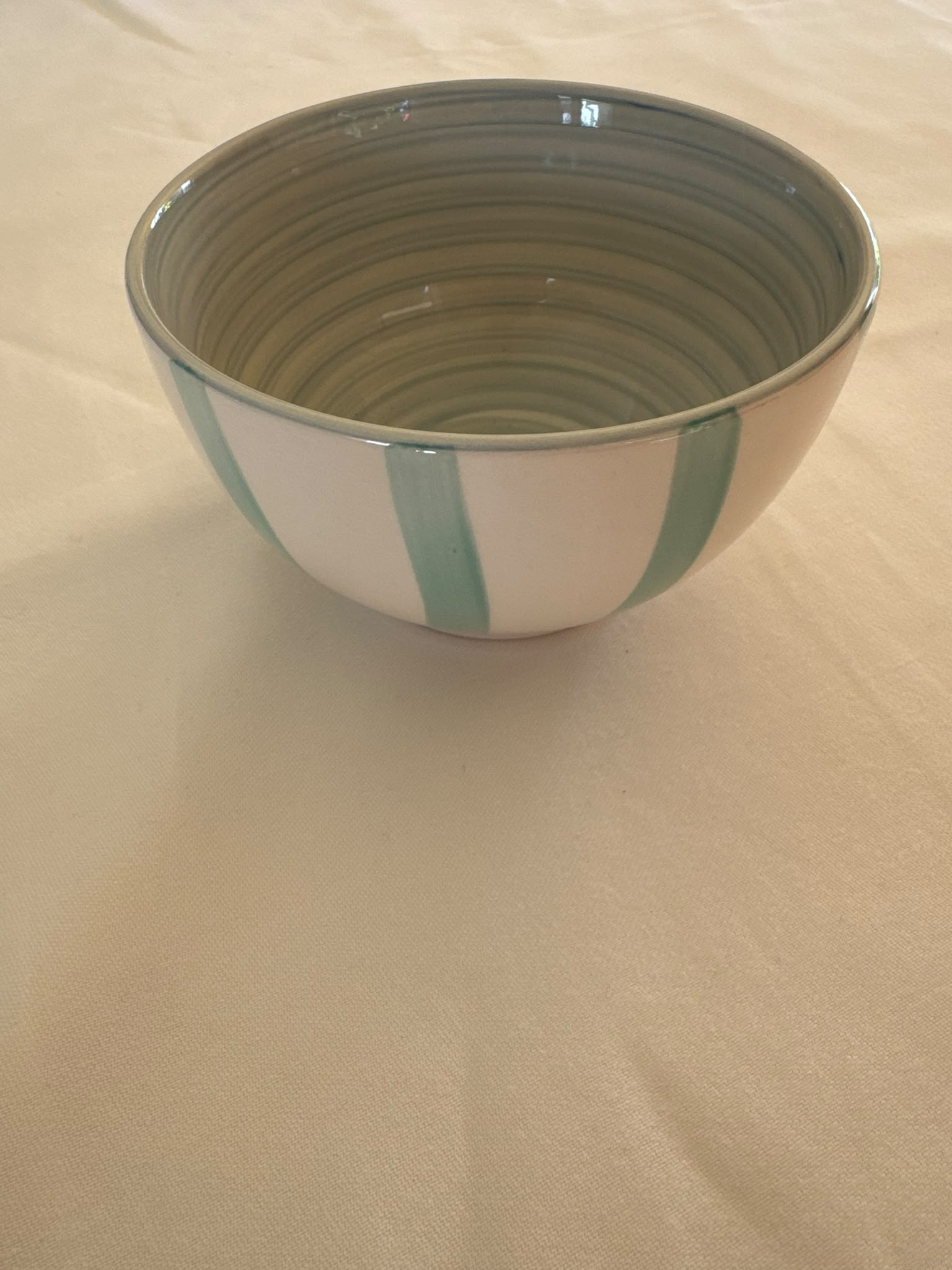 Bakje pastel streep (diverse kleuren) - Afbeelding 3