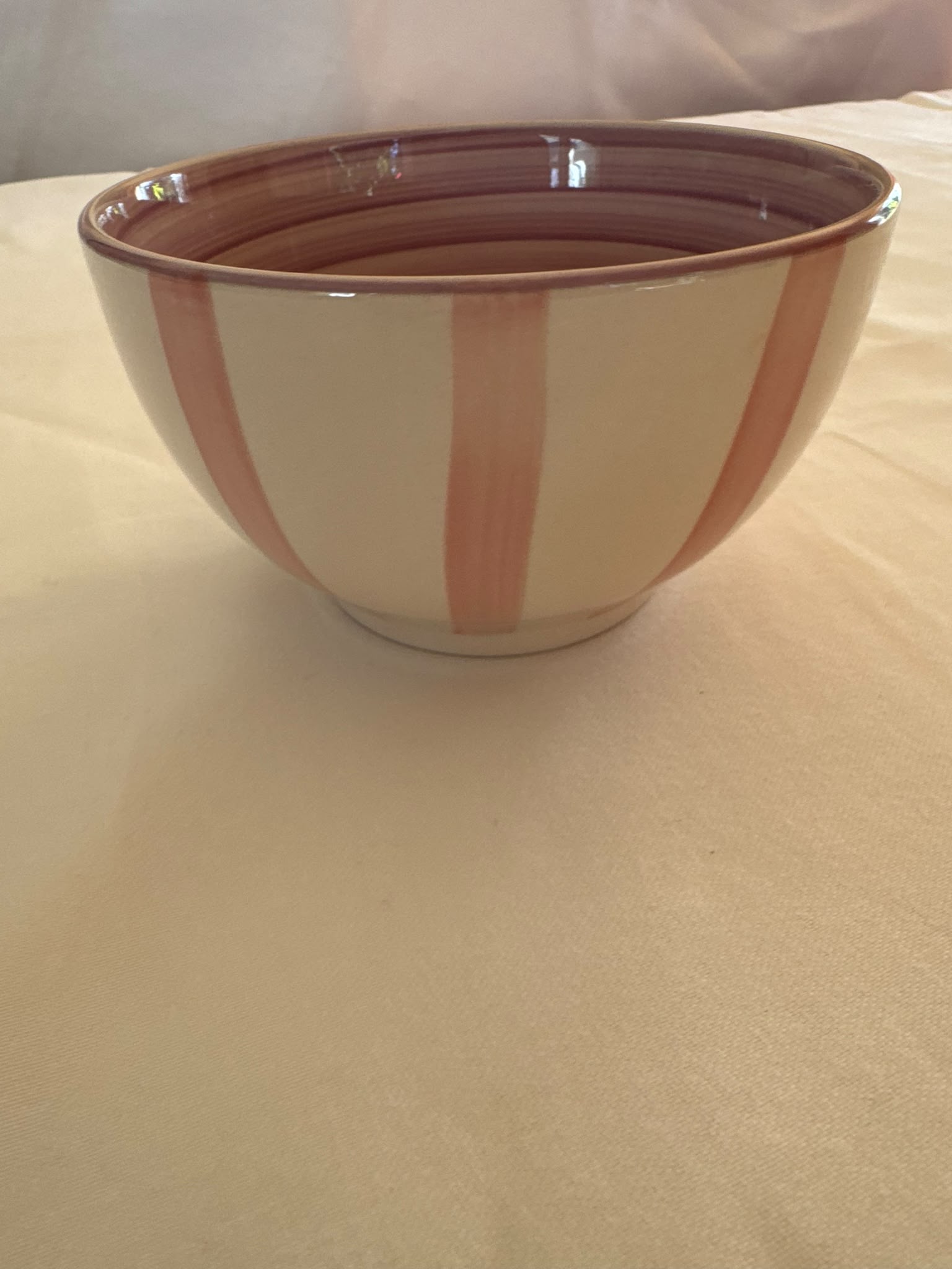 Bakje pastel streep (diverse kleuren) - Afbeelding 4