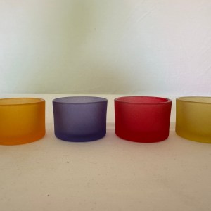 Waxinelichtje mat diverse kleuren