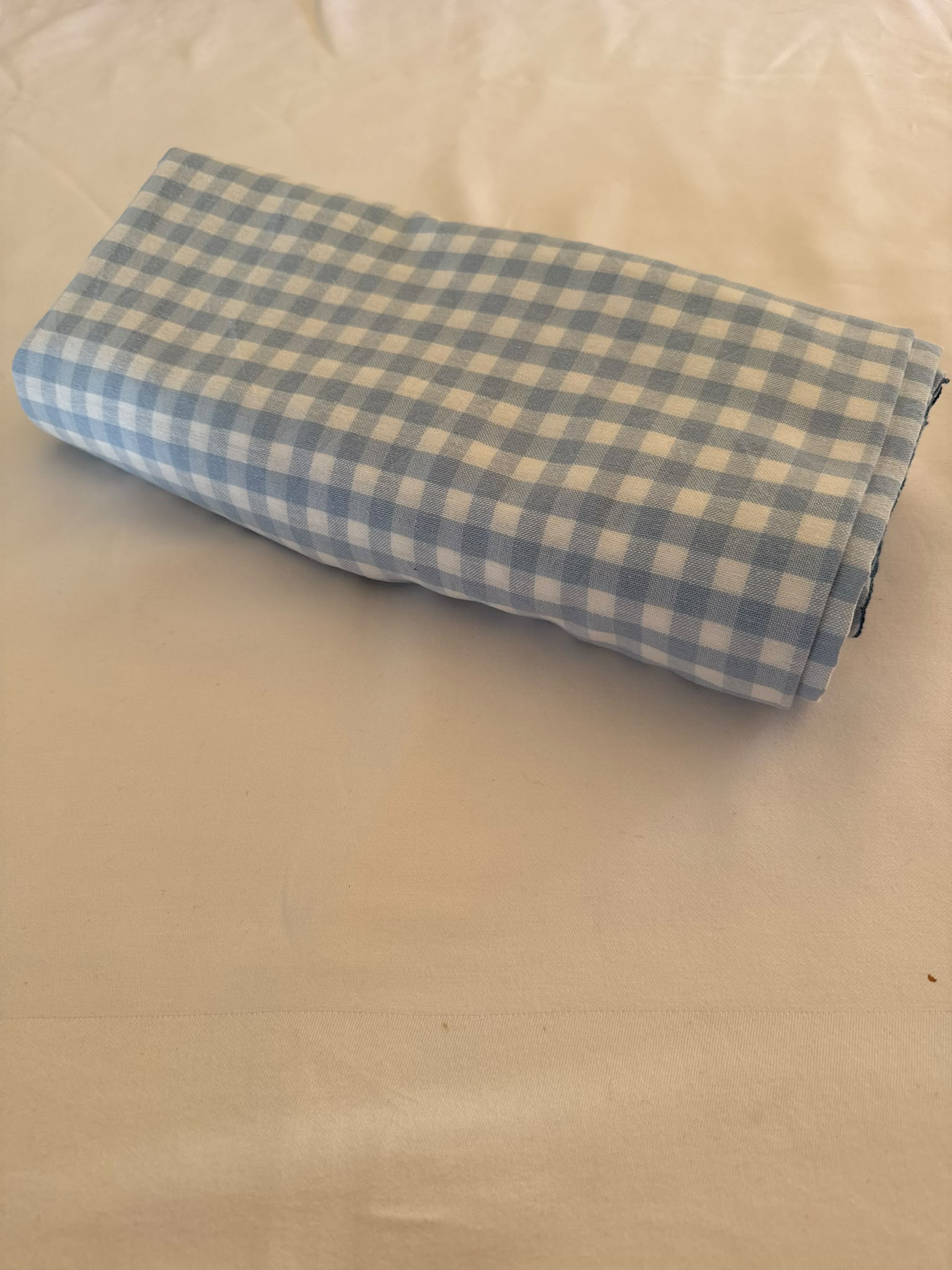Tafellinnen blauw/wit geblokt - Afbeelding 2